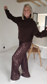 CHARLINE turleneck knit chocolat
