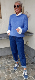 SILA shirt knit blue