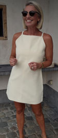LISA dress soft yellow