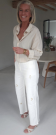 HANNIE cotton shirt beige