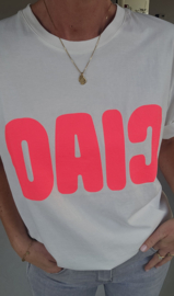 CIAO cotton T-shirt white