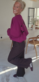 BILLIE-JEAN suit pants chocolat