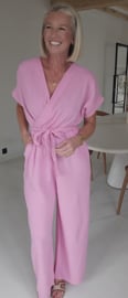 ROSA tetra jumpsuit baby pink