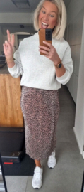 ROAR skirt leo print