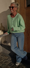 LIESJE cardigan Apple green