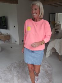 KASEY denim skirt blue