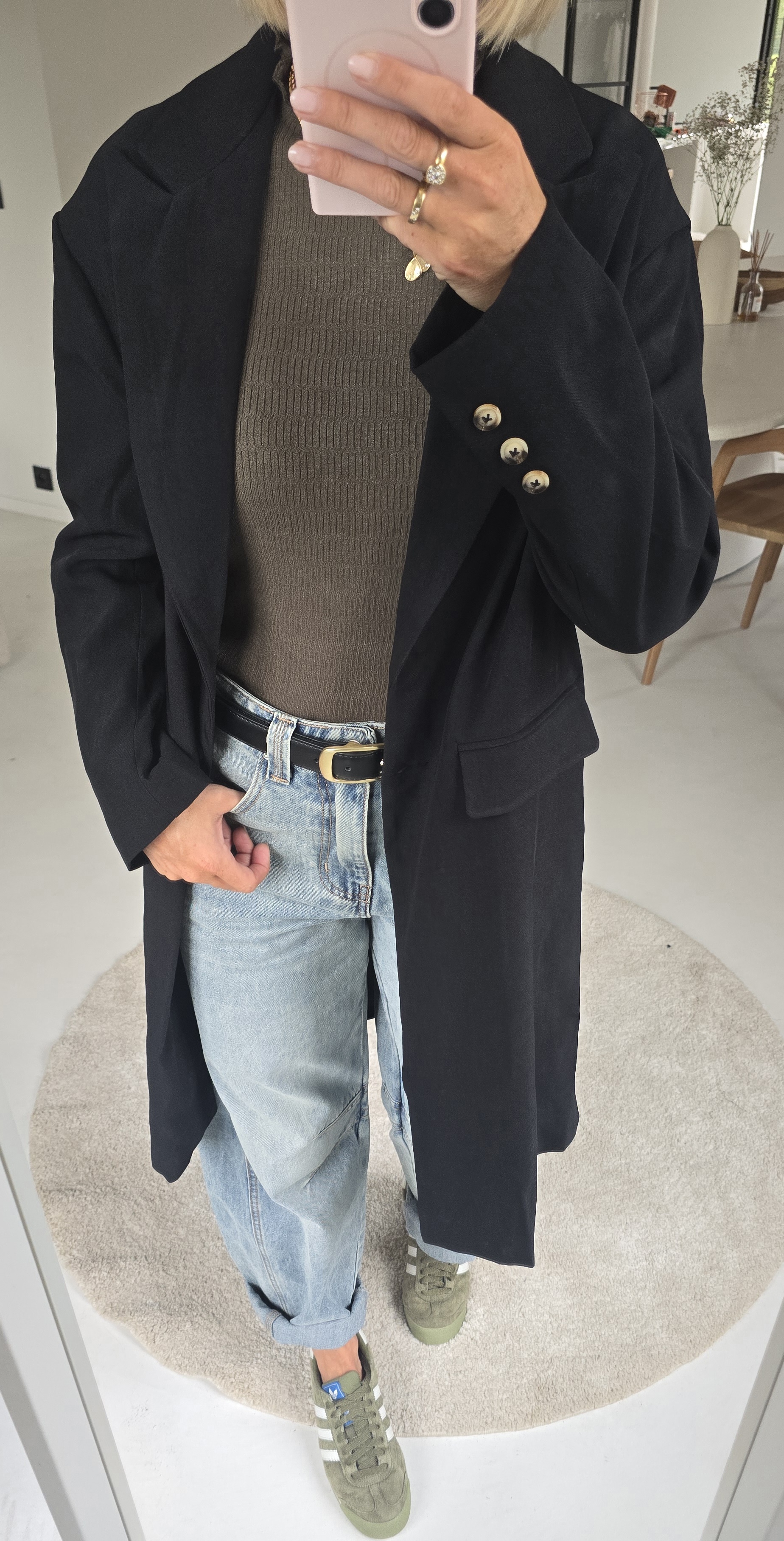 KATE maxi blazer black