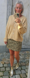 leo cotton mini skirt