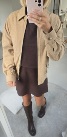 ANGIE corduroy jacket camel