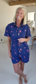 JONI jeans playsuit navy