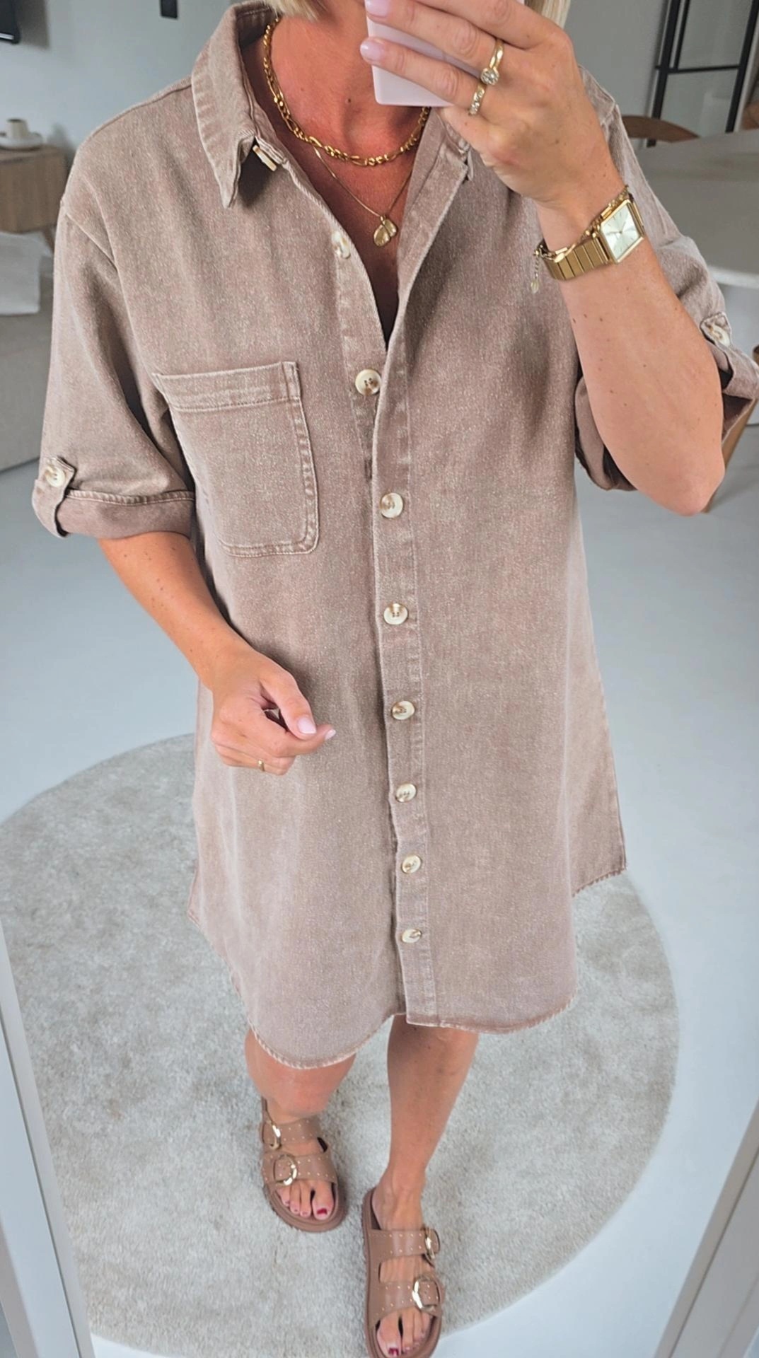 THE PERFECT JEANS 3 dress coffee