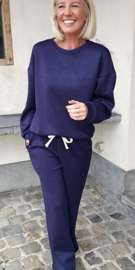 MAYBRITT 2 jogger set navy