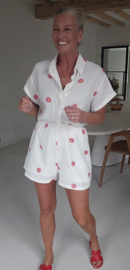 FLOWER tetra playsuit