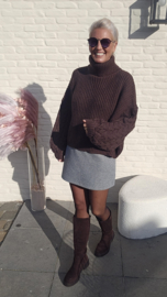 HOT GIRL WINTER mini skirt grey