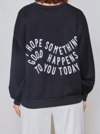 FEEL GOOD sweatshirt black