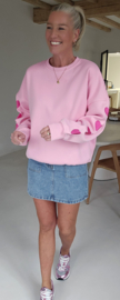 VALENTINE sweatshirt soft pink