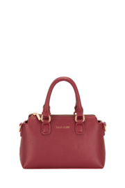 lady style handbag burgundy