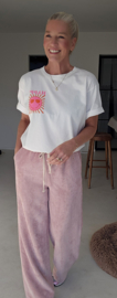 HAPPY cotton T-shirt white