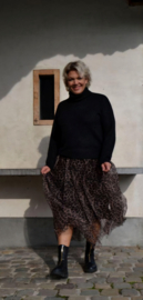 CHARI turleneck knit black