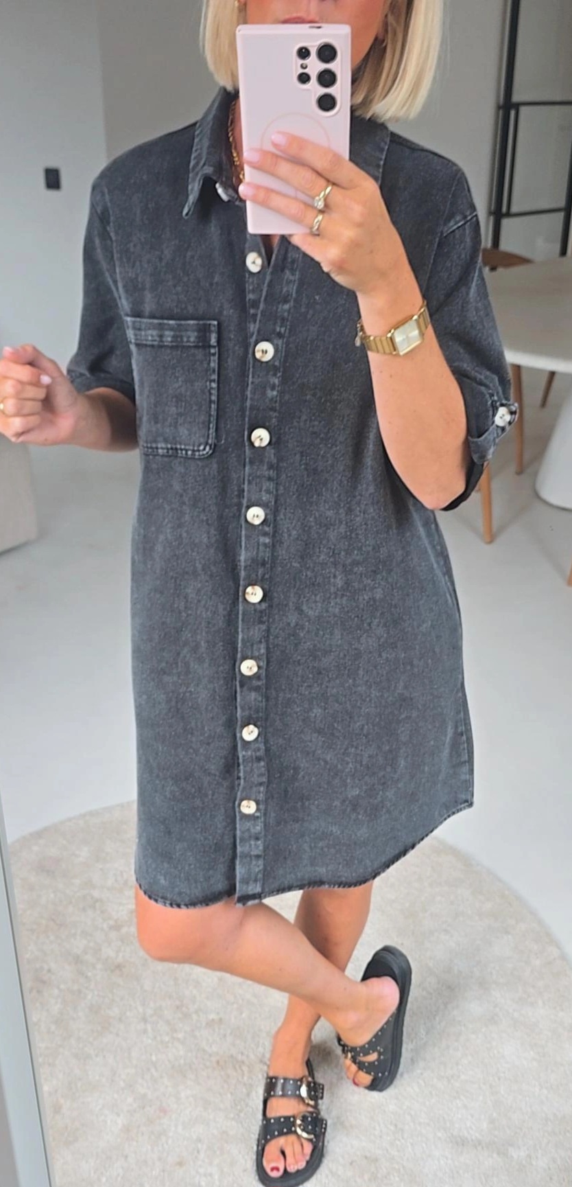 THE PERFECT JEANS 3 dress black