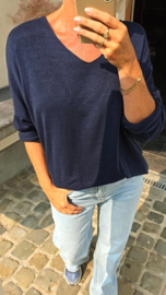 BUYorCRY summer knit navy