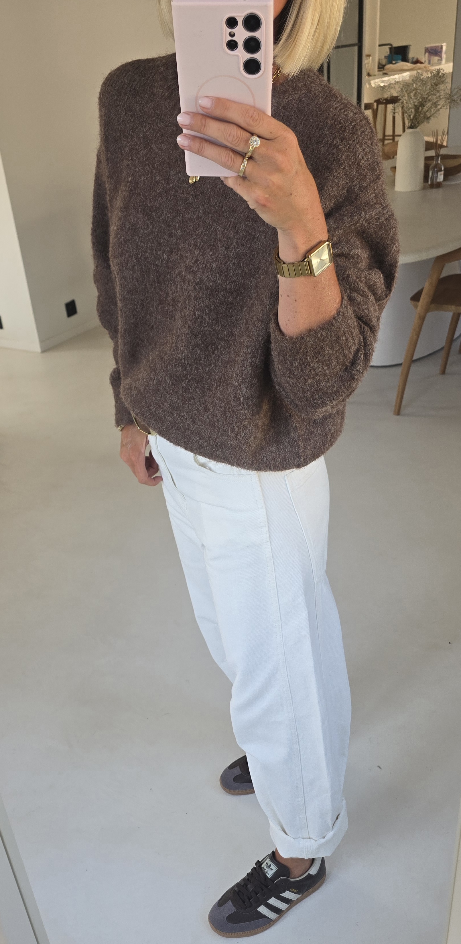 BEZIERS soft knit hazelnut