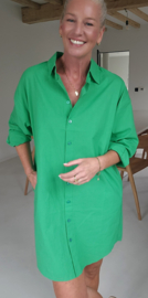 FAYE shirt dress green