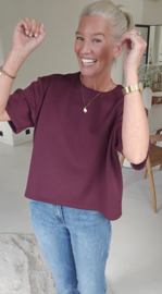 JOJO T-shirt burgundy