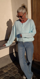 LIESJE cardigan soft turquoise