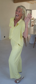 SAMI terry set yellow