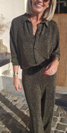 GLITTER shirt gold