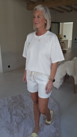 PINEAPPLE summer sweat set white