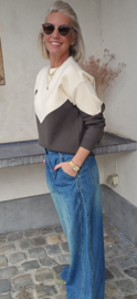 WINONA knit khaki ecru