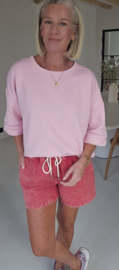 PALMA sweatshirt baby pink