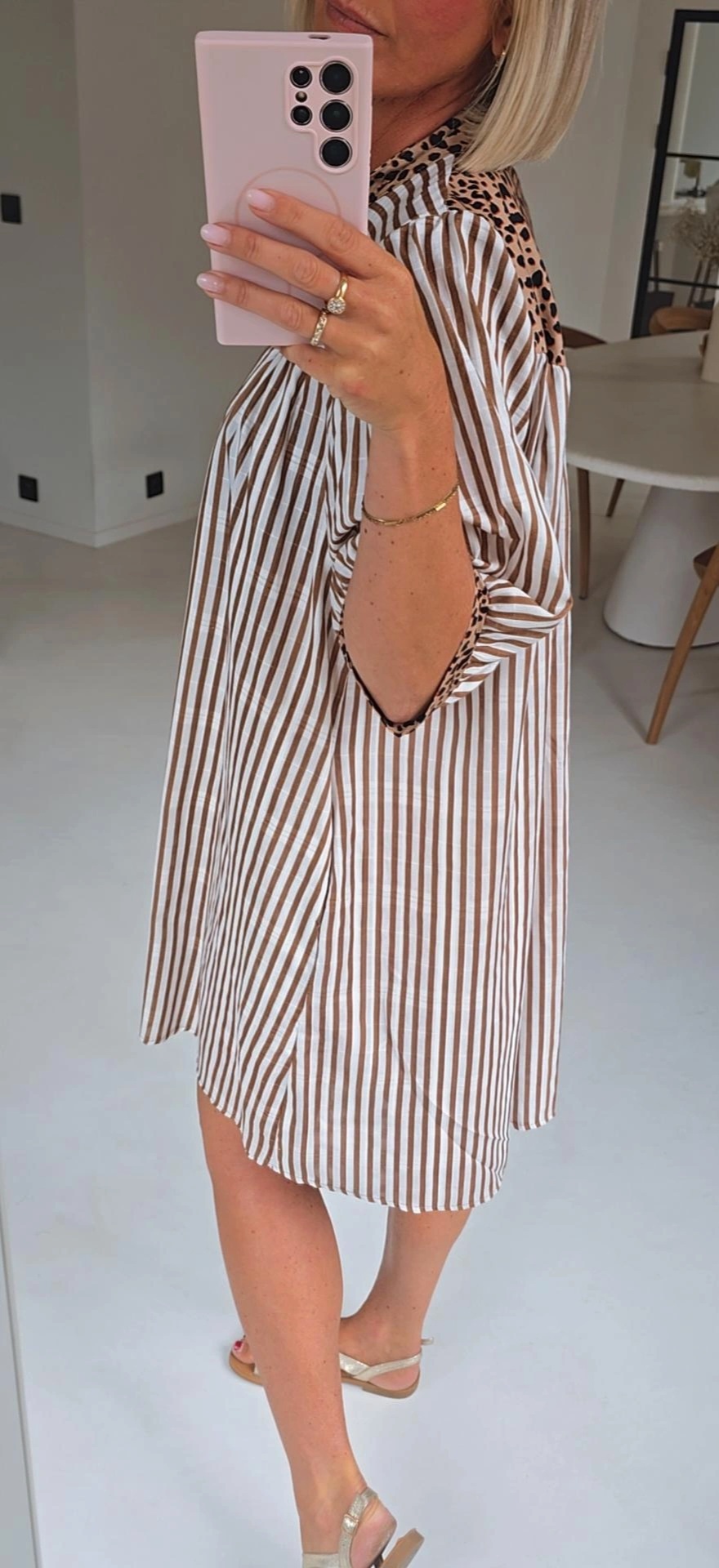 PALMTREE 2 beach dress camel