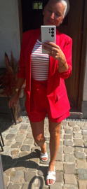 BUYorCRY suit red shorts
