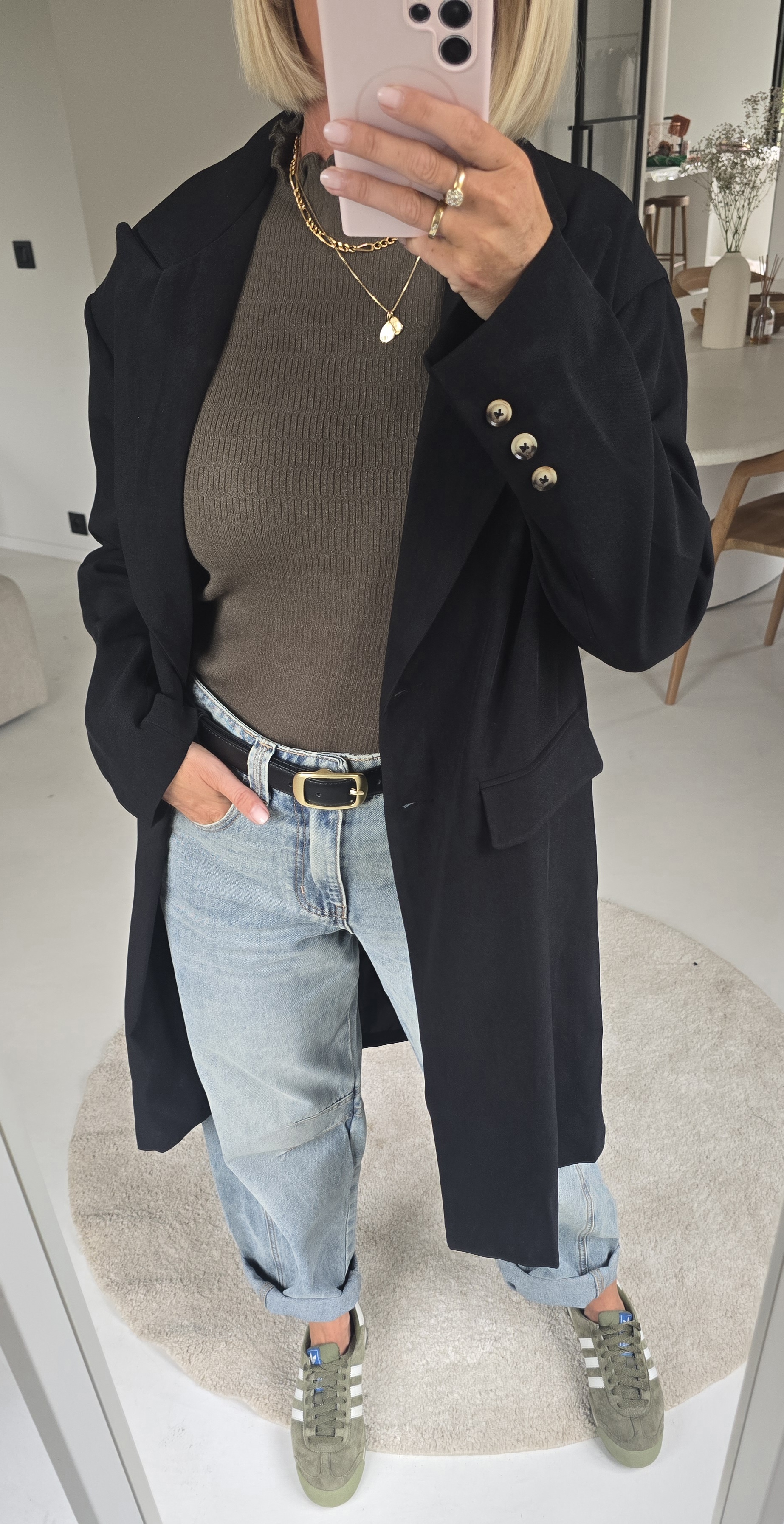 KATE maxi blazer black