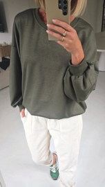 BASIC sweatshirt khaki