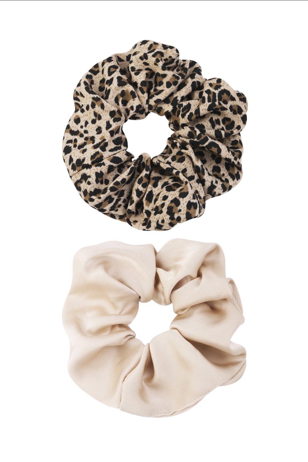 SCRUNCHIE set leo and beige