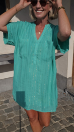 LIDI beach dress green