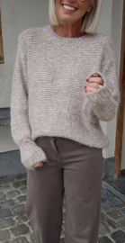 GLAM knit taupe