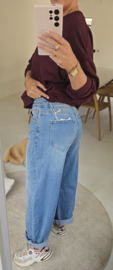 LOUISA barrel jeans soft blue
