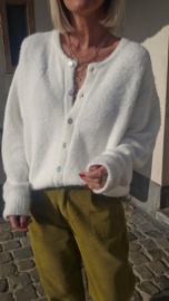 LIESJE cardigan white