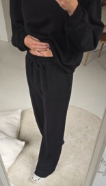 JUNA jogger sweat pants black