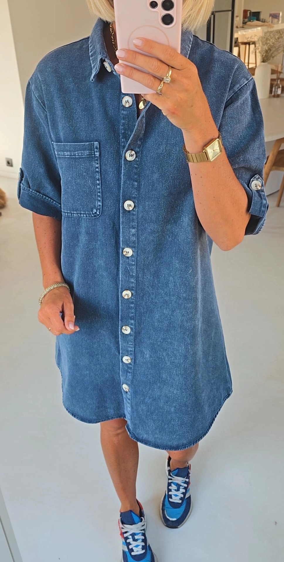 THE PERFECT JEANS 3 dress navy