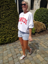 CADY denim shorts softer blue