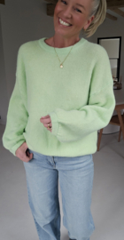 CHARLIZE supersoft knit apple green