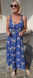 PALMTREE maxi dress jeans blue
