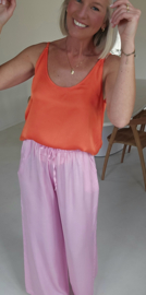 FRANCES satin top orange