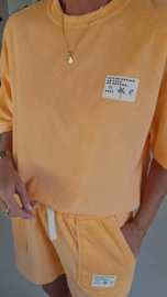 SISI terry set peachy orange